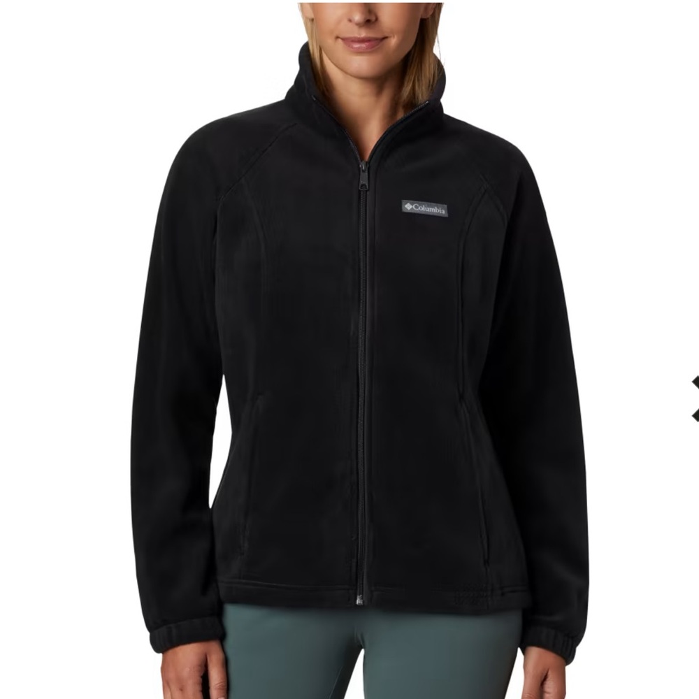 Columbia Women's Black Full Zip Jacket